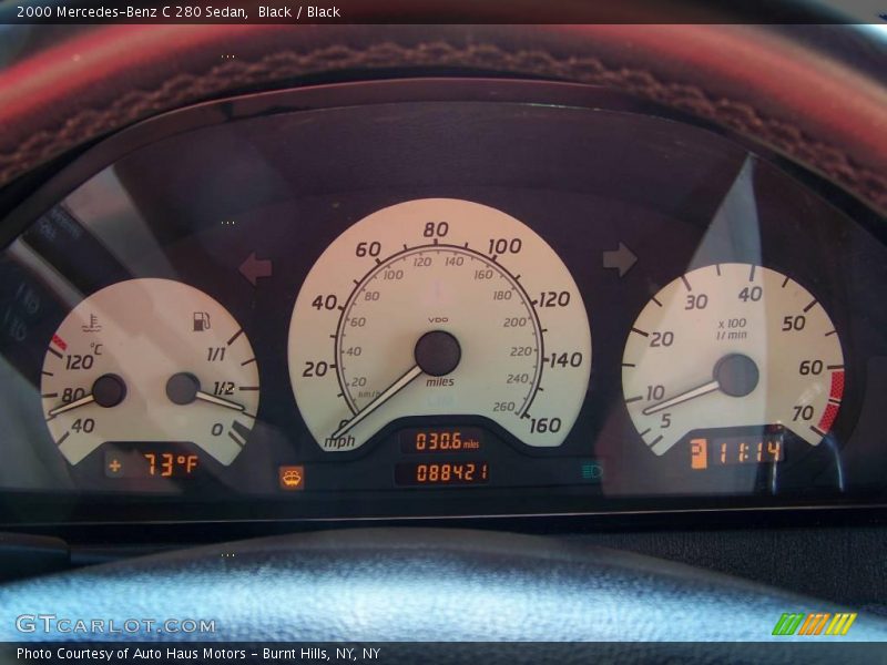 Black / Black 2000 Mercedes-Benz C 280 Sedan
