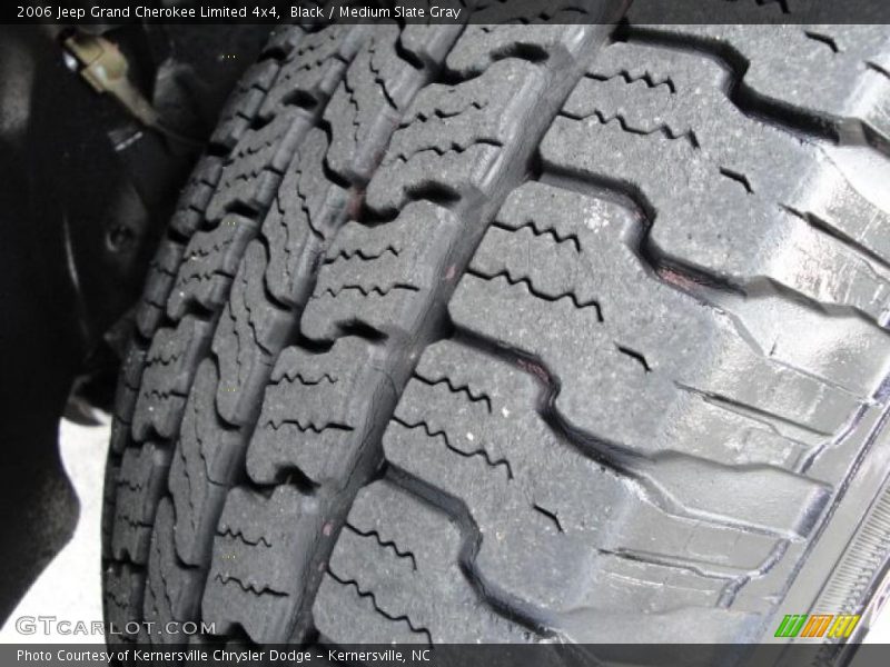 Black / Medium Slate Gray 2006 Jeep Grand Cherokee Limited 4x4