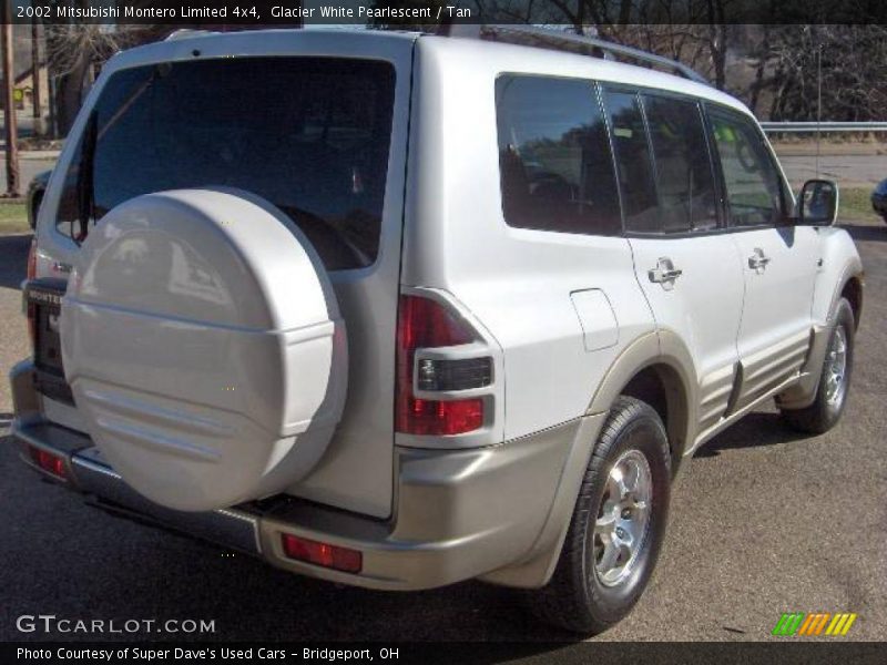 Glacier White Pearlescent / Tan 2002 Mitsubishi Montero Limited 4x4