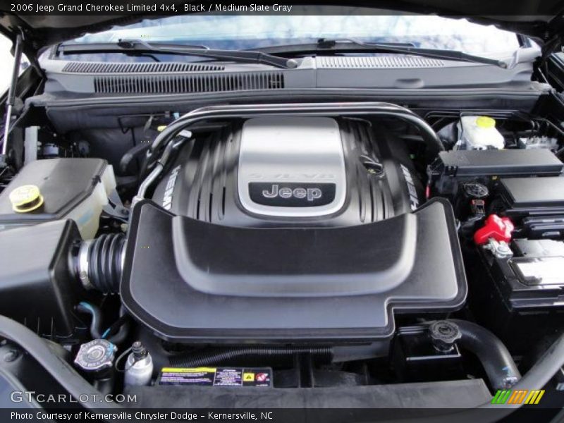 Black / Medium Slate Gray 2006 Jeep Grand Cherokee Limited 4x4