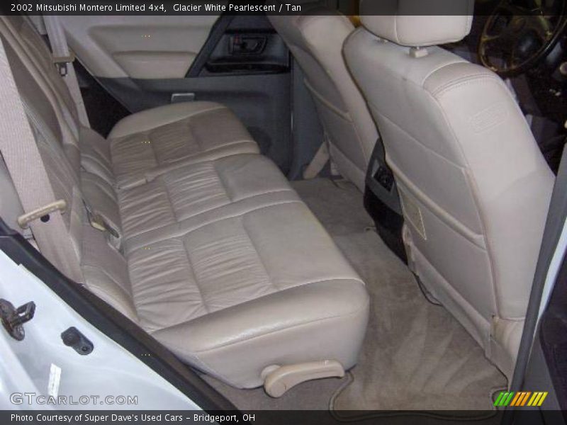 Glacier White Pearlescent / Tan 2002 Mitsubishi Montero Limited 4x4