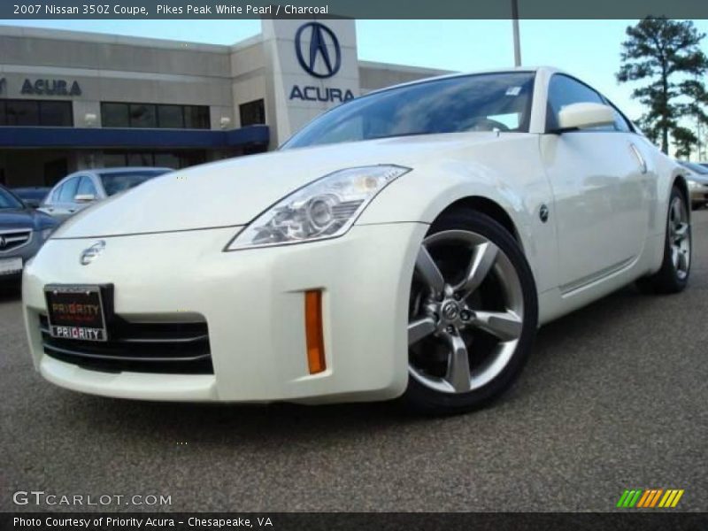 Pikes Peak White Pearl / Charcoal 2007 Nissan 350Z Coupe