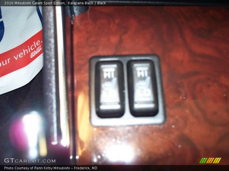Kalapana Black / Black 2010 Mitsubishi Galant Sport Edition