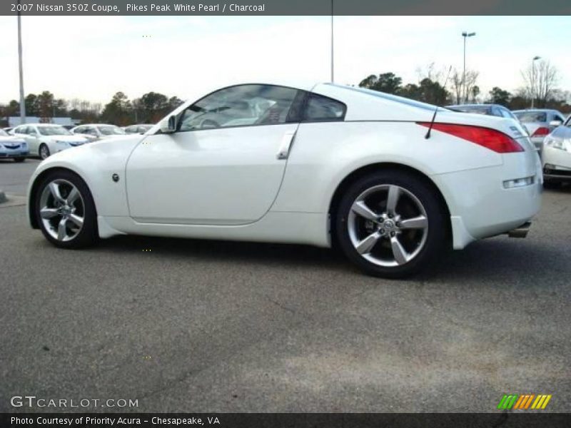 Pikes Peak White Pearl / Charcoal 2007 Nissan 350Z Coupe