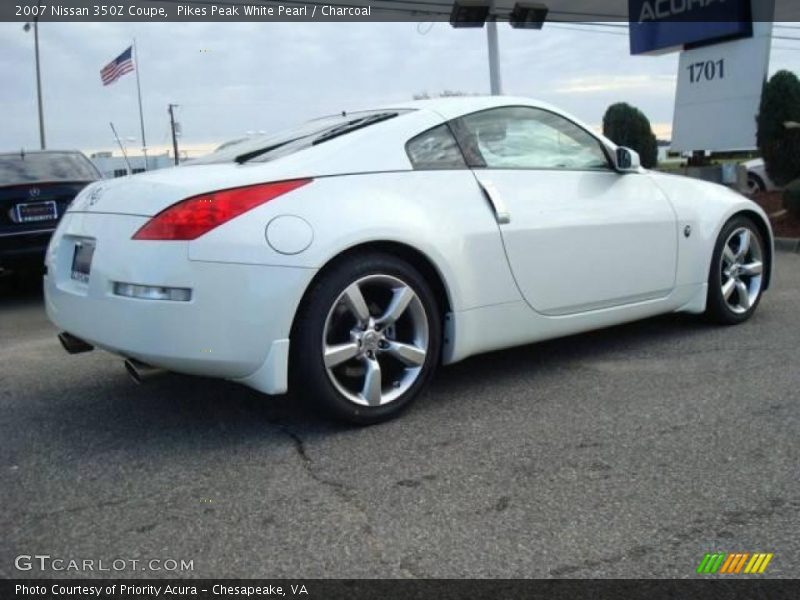 Pikes Peak White Pearl / Charcoal 2007 Nissan 350Z Coupe