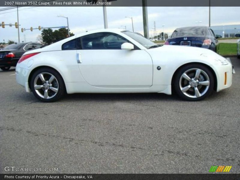 Pikes Peak White Pearl / Charcoal 2007 Nissan 350Z Coupe