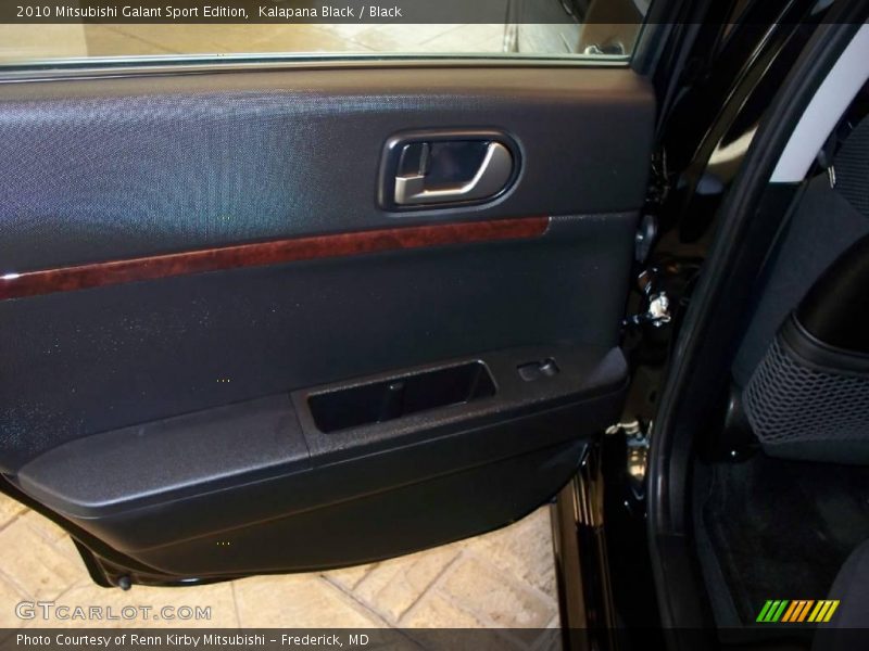 Kalapana Black / Black 2010 Mitsubishi Galant Sport Edition