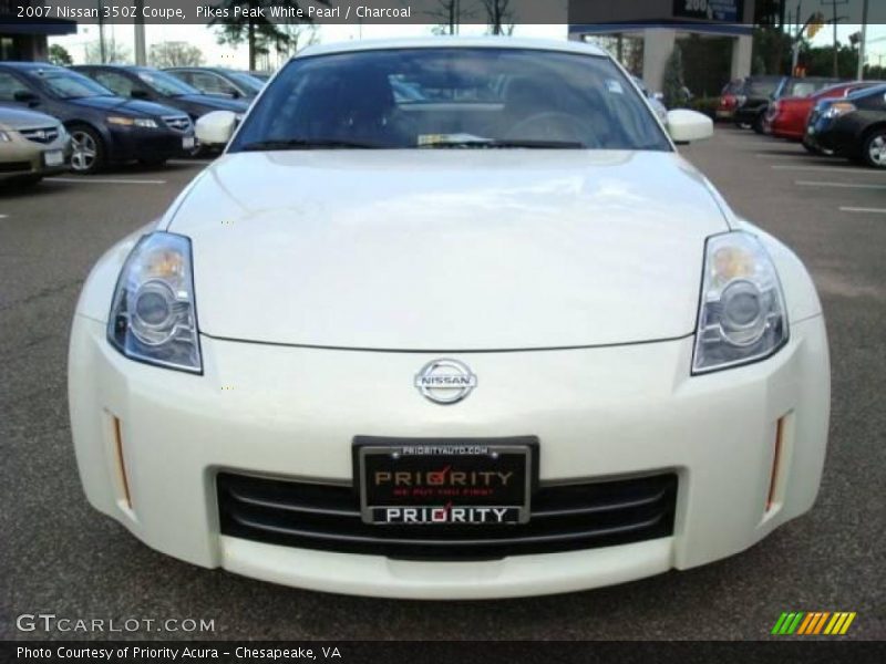 Pikes Peak White Pearl / Charcoal 2007 Nissan 350Z Coupe