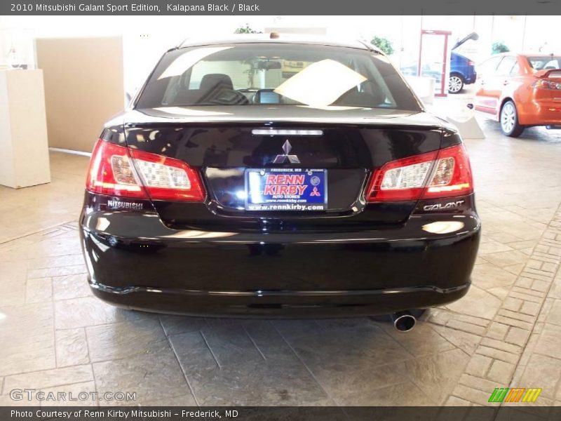 Kalapana Black / Black 2010 Mitsubishi Galant Sport Edition