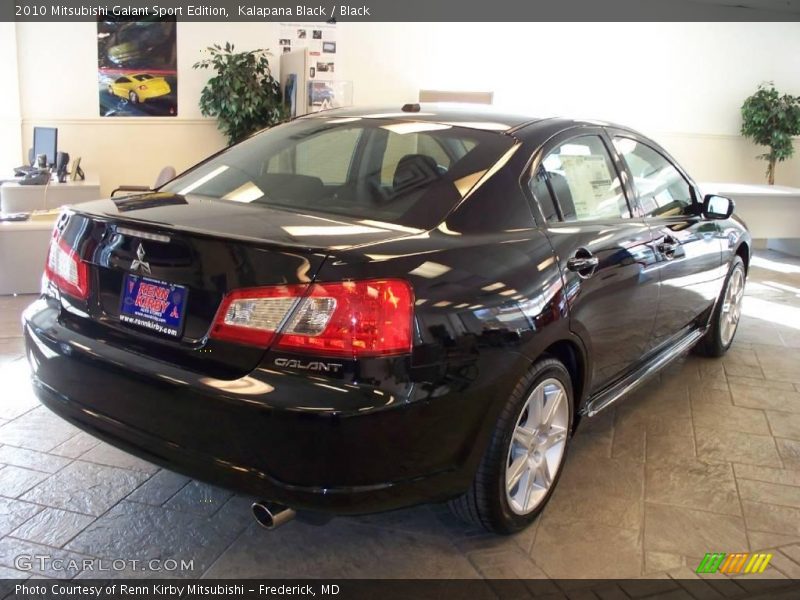 Kalapana Black / Black 2010 Mitsubishi Galant Sport Edition