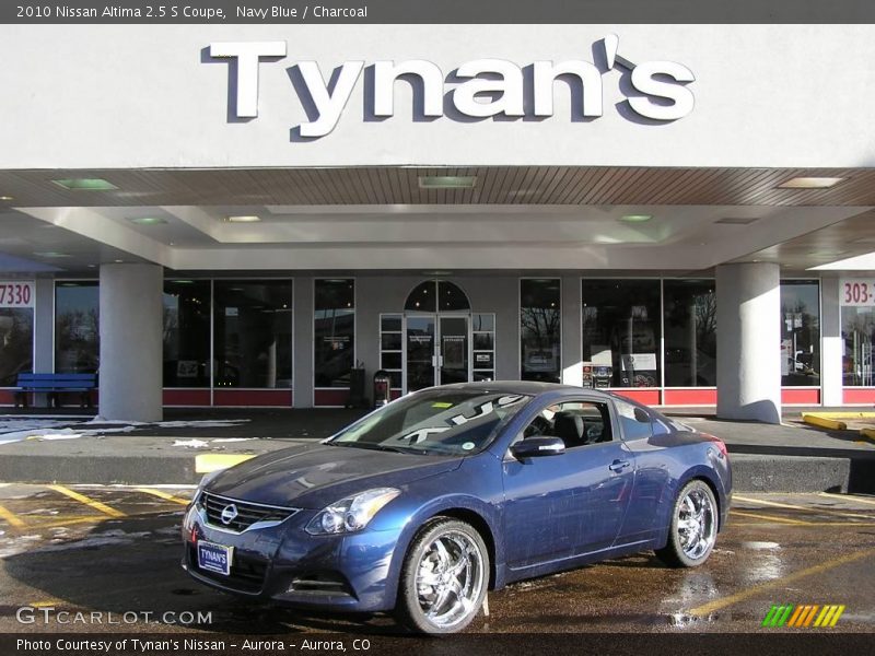 Navy Blue / Charcoal 2010 Nissan Altima 2.5 S Coupe
