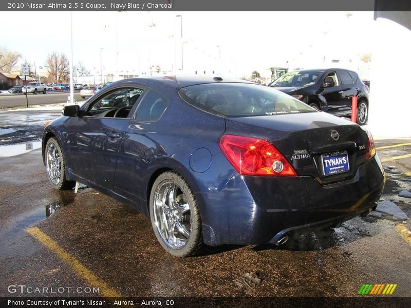 Navy Blue / Charcoal 2010 Nissan Altima 2.5 S Coupe