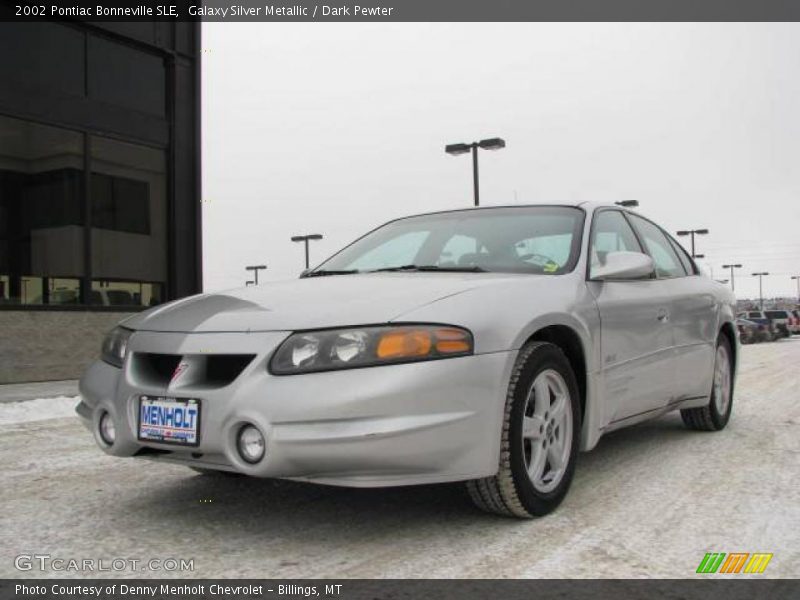 Galaxy Silver Metallic / Dark Pewter 2002 Pontiac Bonneville SLE