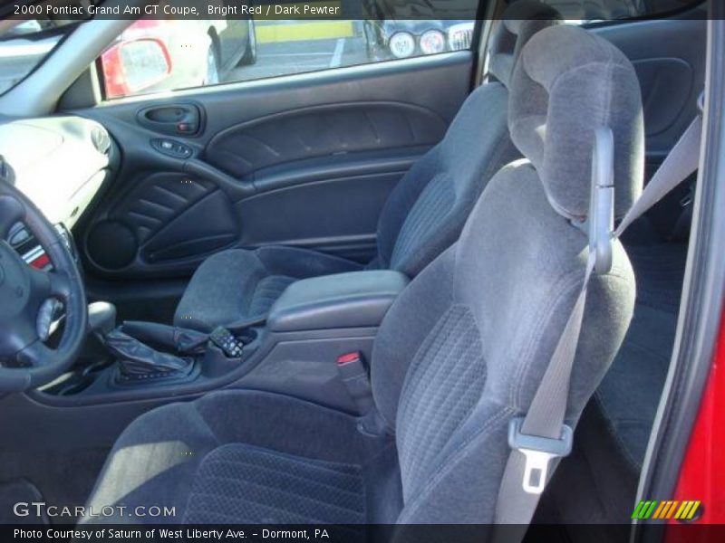 Bright Red / Dark Pewter 2000 Pontiac Grand Am GT Coupe