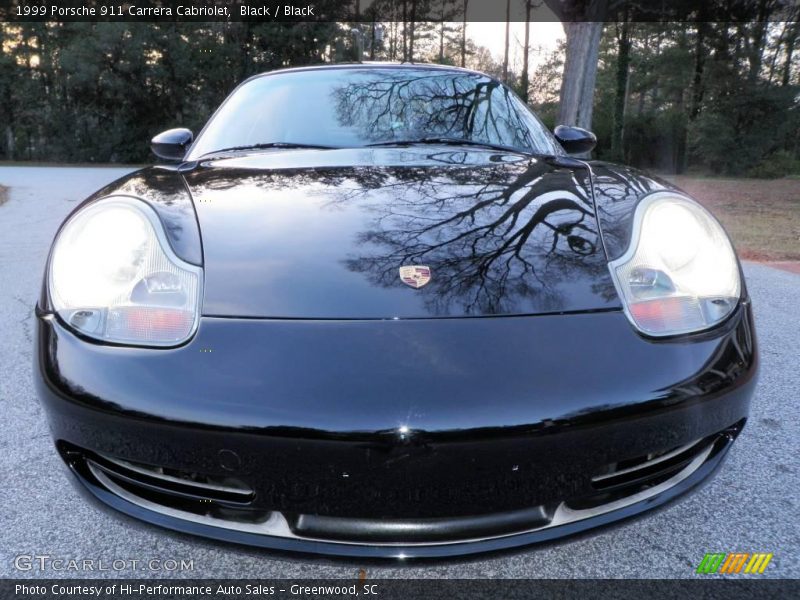 Black / Black 1999 Porsche 911 Carrera Cabriolet
