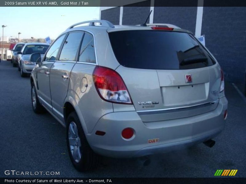 Gold Mist / Tan 2009 Saturn VUE XR V6 AWD