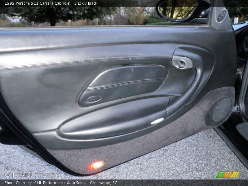 Black / Black 1999 Porsche 911 Carrera Cabriolet