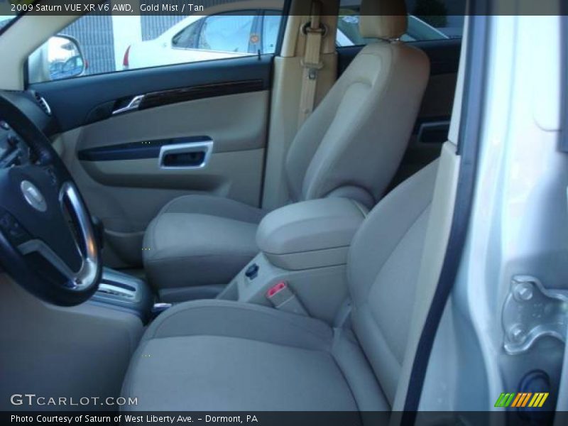 Gold Mist / Tan 2009 Saturn VUE XR V6 AWD