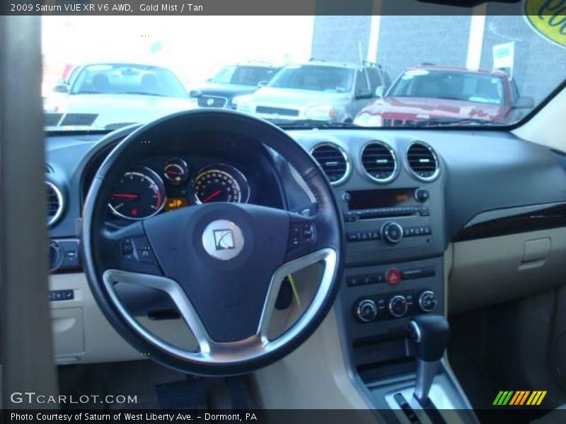 Gold Mist / Tan 2009 Saturn VUE XR V6 AWD
