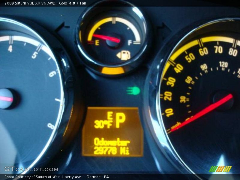 Gold Mist / Tan 2009 Saturn VUE XR V6 AWD