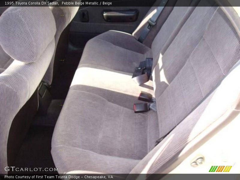 Pebble Beige Metallic / Beige 1995 Toyota Corolla DX Sedan