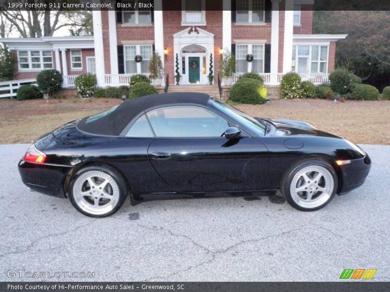 Black / Black 1999 Porsche 911 Carrera Cabriolet