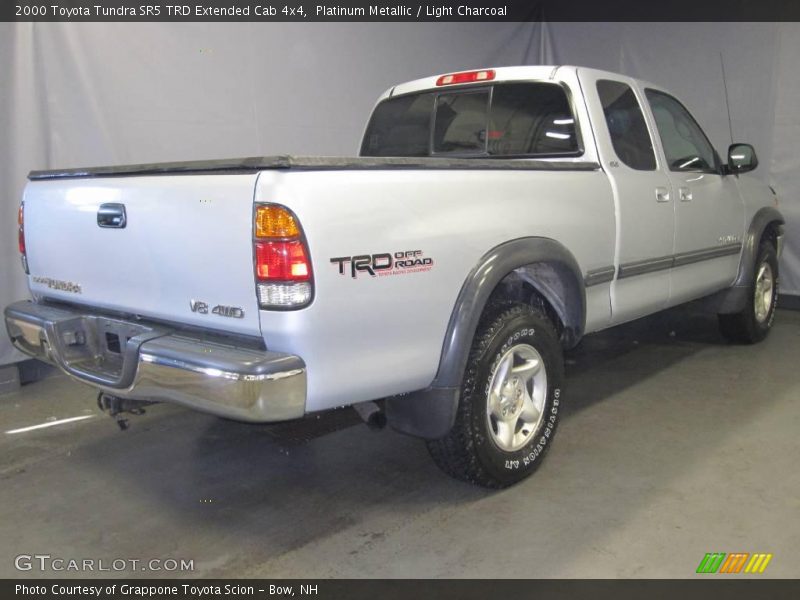 Platinum Metallic / Light Charcoal 2000 Toyota Tundra SR5 TRD Extended Cab 4x4