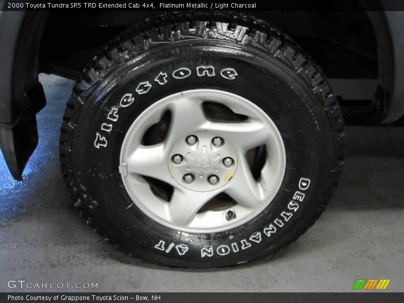 Platinum Metallic / Light Charcoal 2000 Toyota Tundra SR5 TRD Extended Cab 4x4