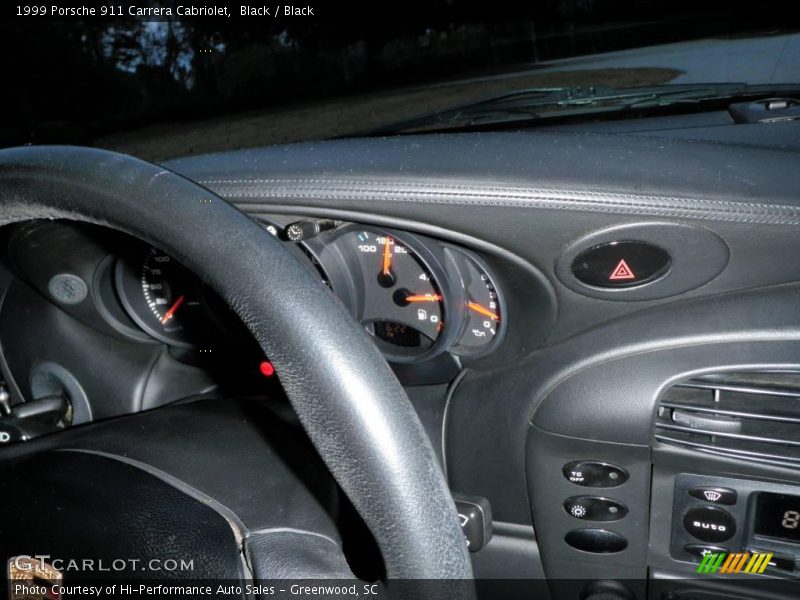 Black / Black 1999 Porsche 911 Carrera Cabriolet