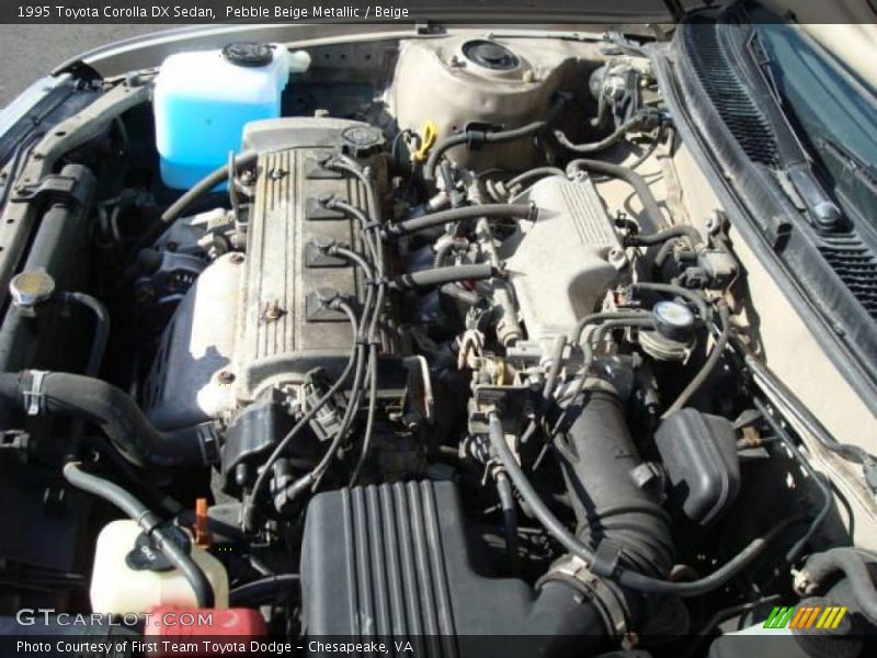 Pebble Beige Metallic / Beige 1995 Toyota Corolla DX Sedan