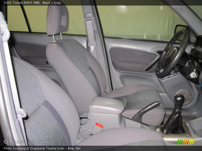 Black / Gray 2002 Toyota RAV4 4WD