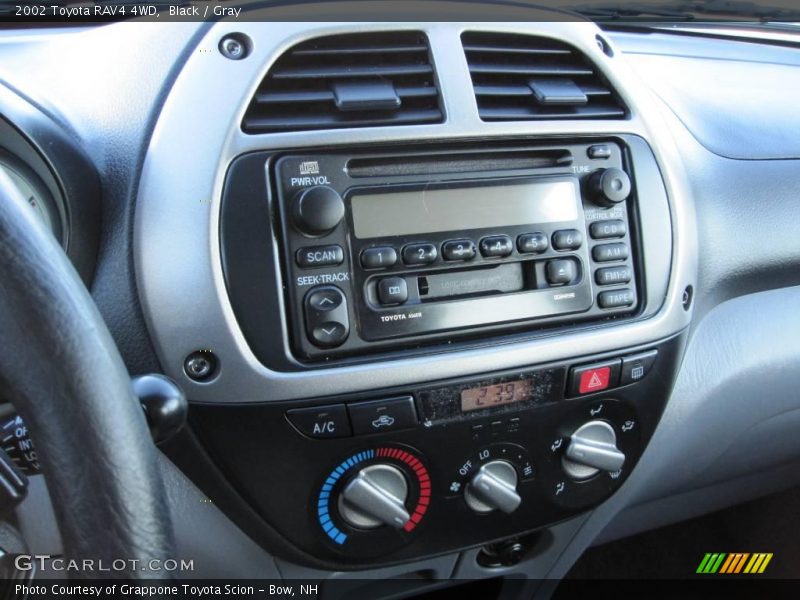 Black / Gray 2002 Toyota RAV4 4WD
