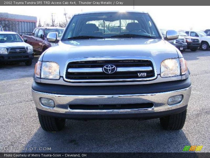 Thunder Gray Metallic / Gray 2002 Toyota Tundra SR5 TRD Access Cab 4x4