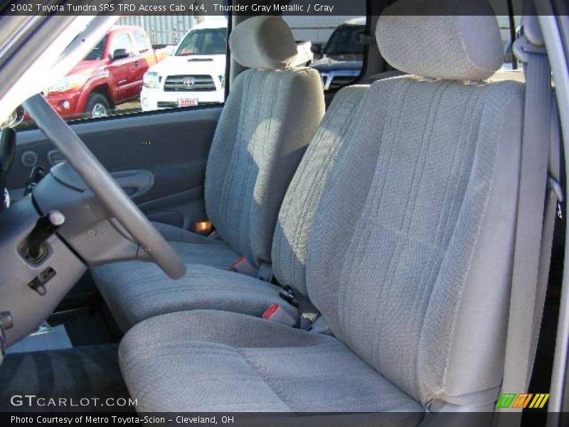 Thunder Gray Metallic / Gray 2002 Toyota Tundra SR5 TRD Access Cab 4x4
