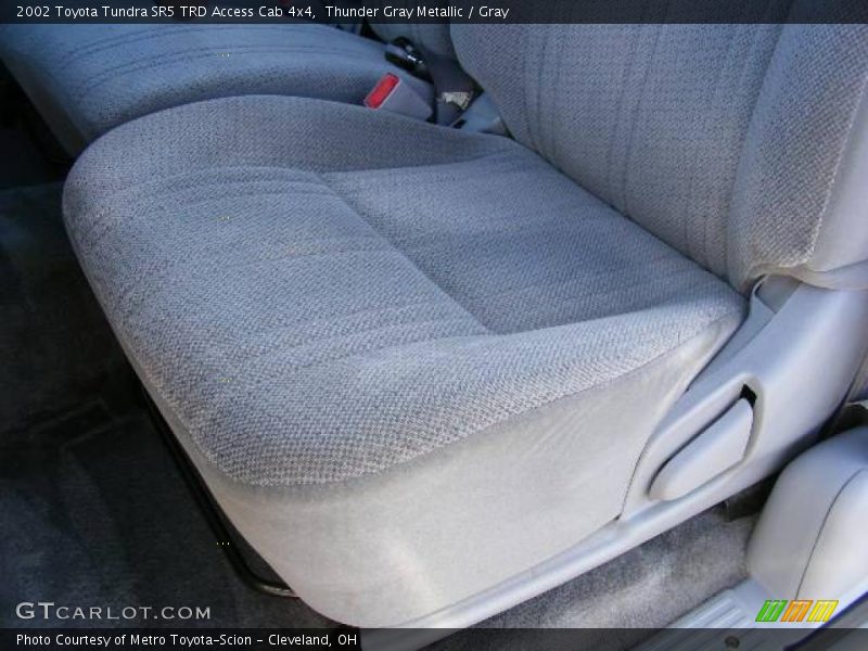 Thunder Gray Metallic / Gray 2002 Toyota Tundra SR5 TRD Access Cab 4x4