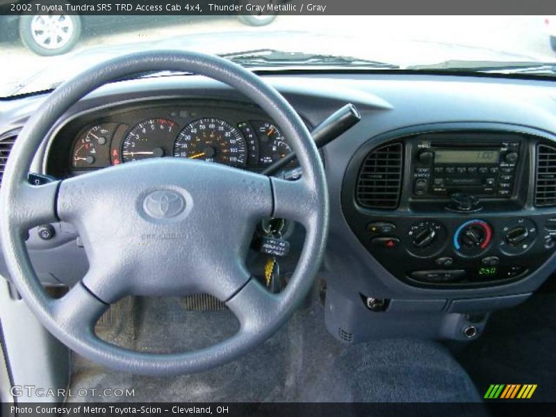 Thunder Gray Metallic / Gray 2002 Toyota Tundra SR5 TRD Access Cab 4x4