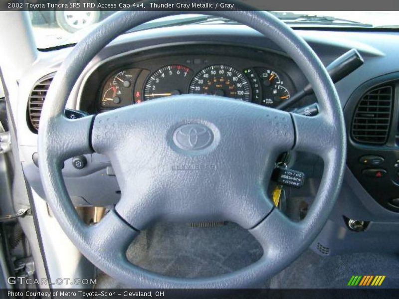 Thunder Gray Metallic / Gray 2002 Toyota Tundra SR5 TRD Access Cab 4x4