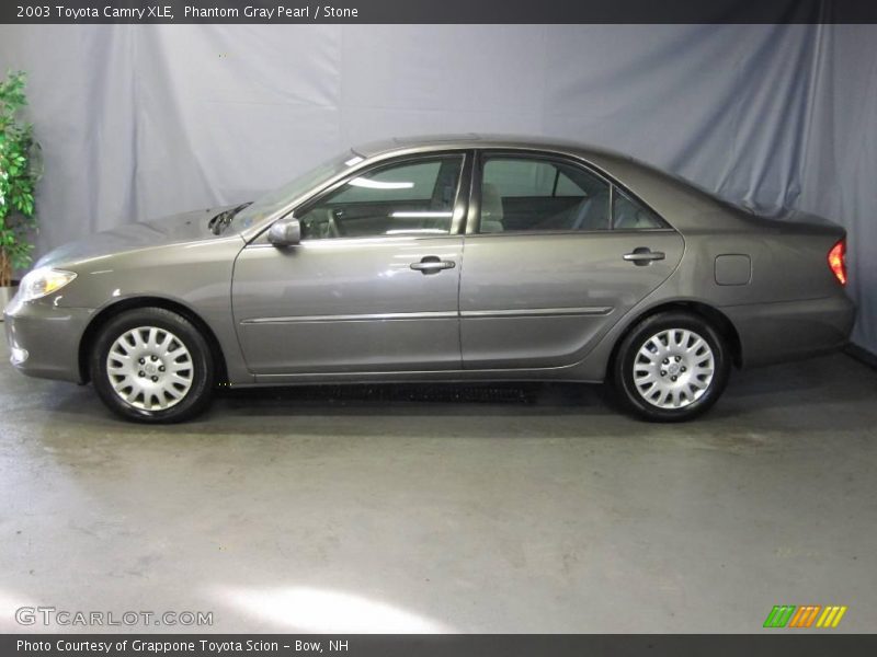 Phantom Gray Pearl / Stone 2003 Toyota Camry XLE