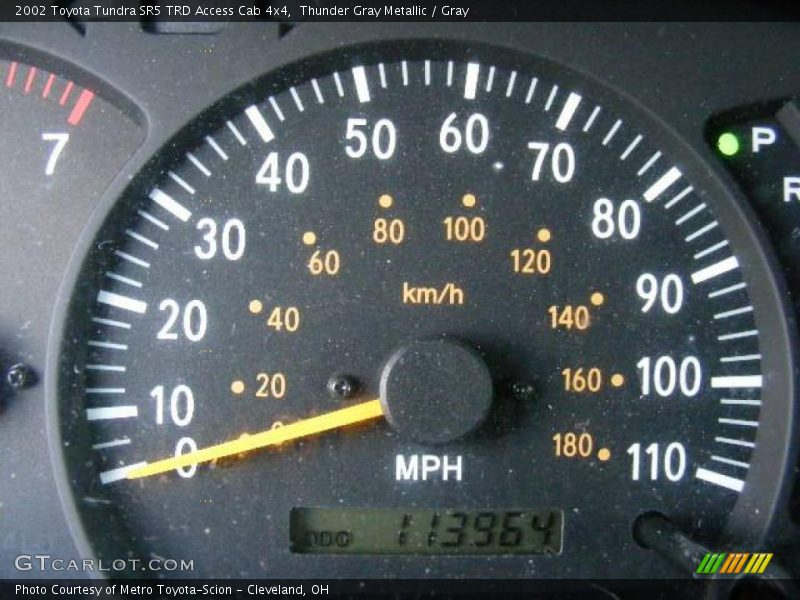 Thunder Gray Metallic / Gray 2002 Toyota Tundra SR5 TRD Access Cab 4x4