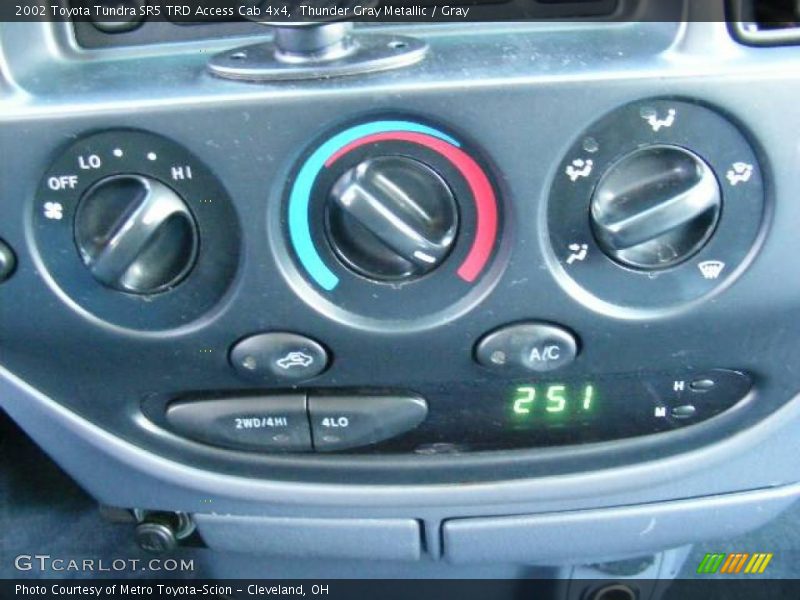 Thunder Gray Metallic / Gray 2002 Toyota Tundra SR5 TRD Access Cab 4x4