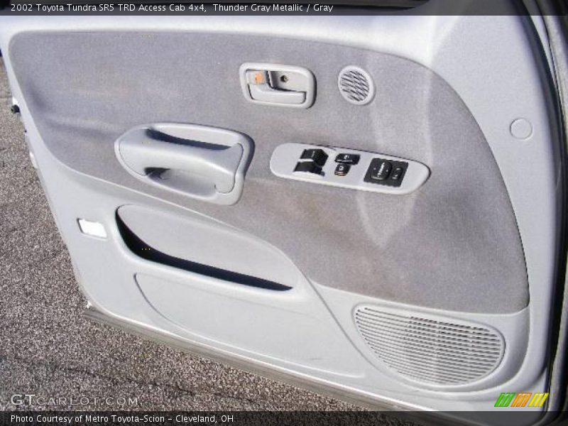 Thunder Gray Metallic / Gray 2002 Toyota Tundra SR5 TRD Access Cab 4x4