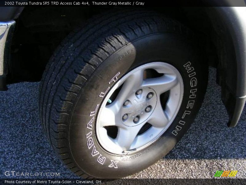 Thunder Gray Metallic / Gray 2002 Toyota Tundra SR5 TRD Access Cab 4x4