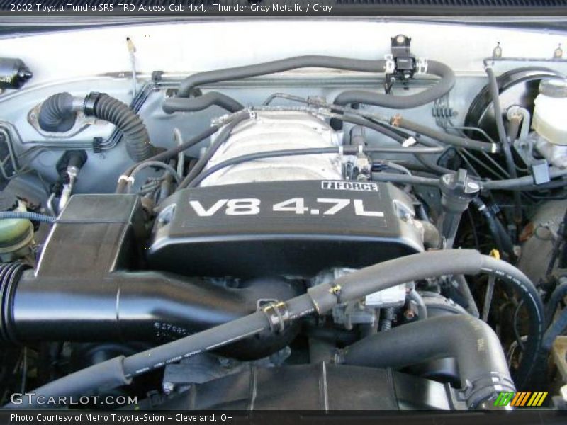 Thunder Gray Metallic / Gray 2002 Toyota Tundra SR5 TRD Access Cab 4x4