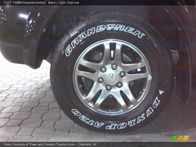 Black / Light Charcoal 2005 Toyota Sequoia Limited