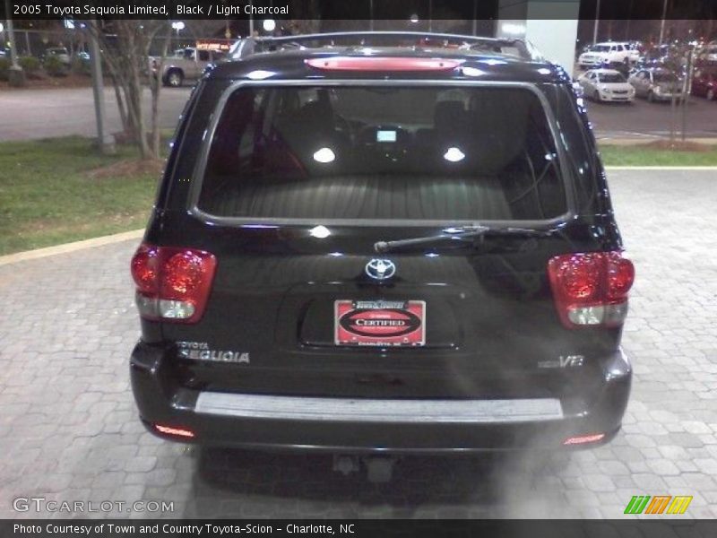 Black / Light Charcoal 2005 Toyota Sequoia Limited