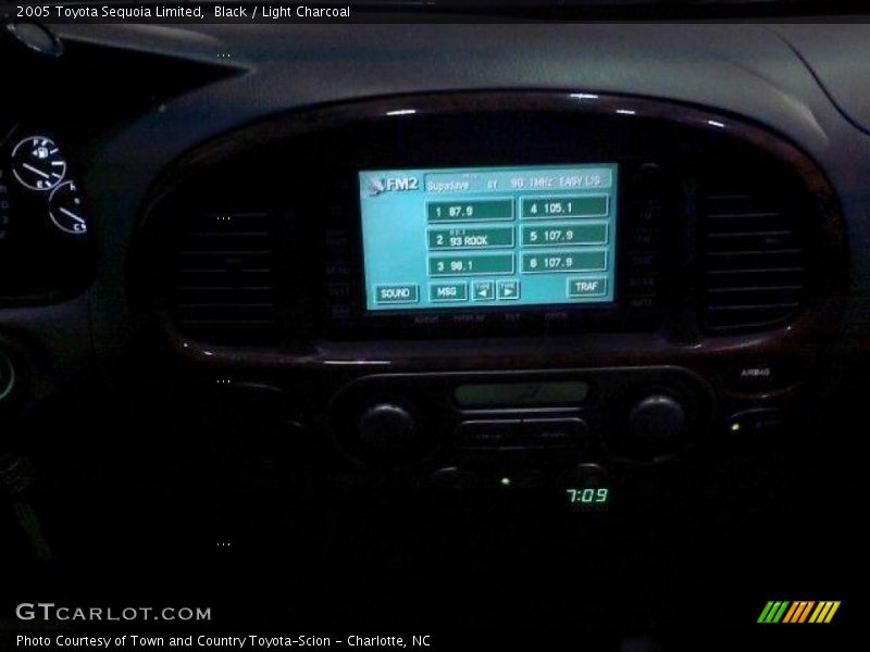 Black / Light Charcoal 2005 Toyota Sequoia Limited