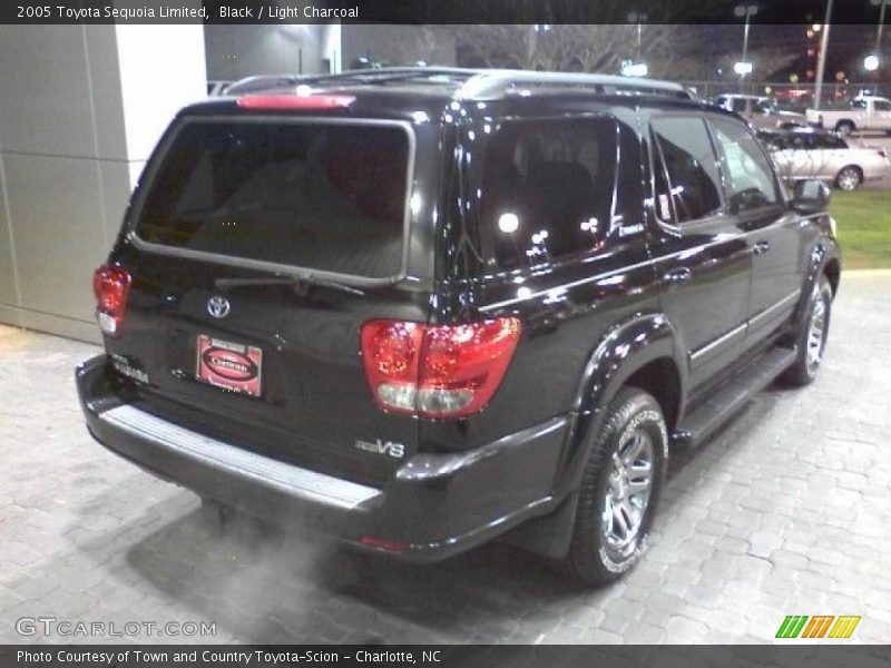 Black / Light Charcoal 2005 Toyota Sequoia Limited