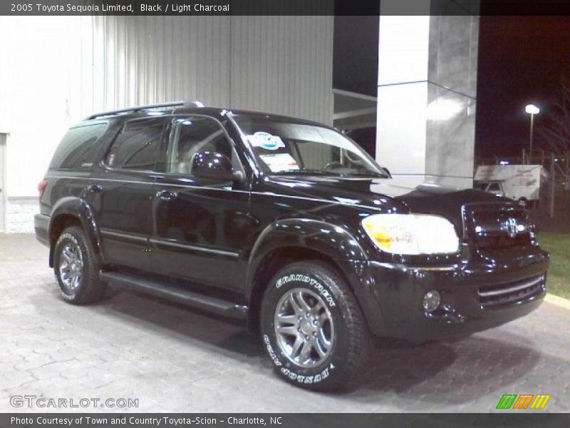 Black / Light Charcoal 2005 Toyota Sequoia Limited