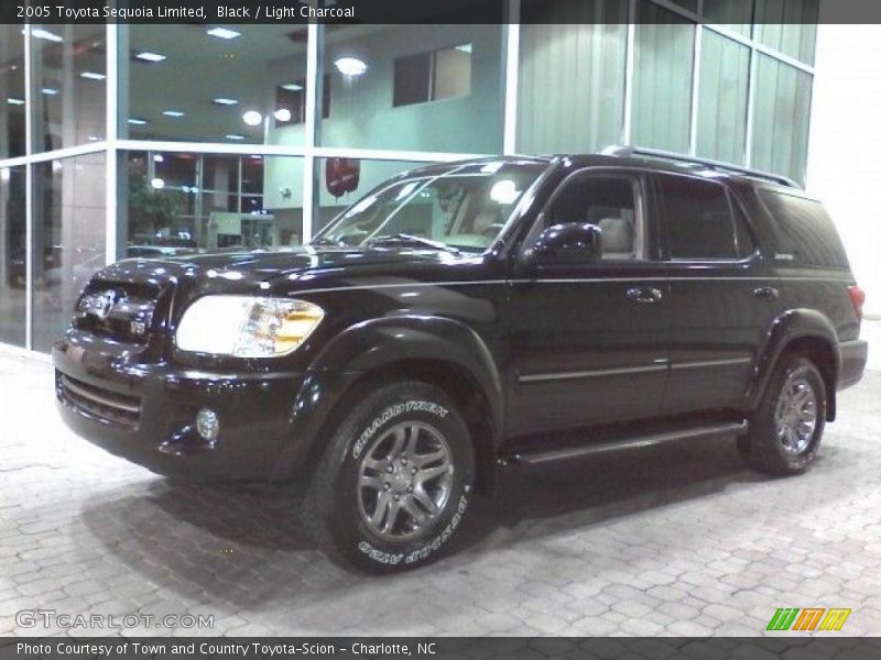 Black / Light Charcoal 2005 Toyota Sequoia Limited