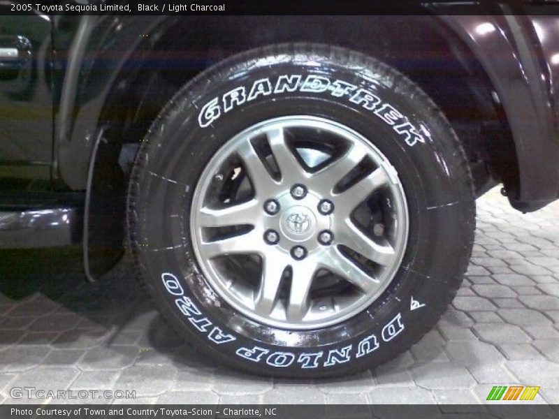 Black / Light Charcoal 2005 Toyota Sequoia Limited